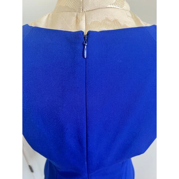 Ellen Tracy Capped Sleeve Knee Length NWT Bodycon Fitted Dress Size 10 - Picture 6 of 11